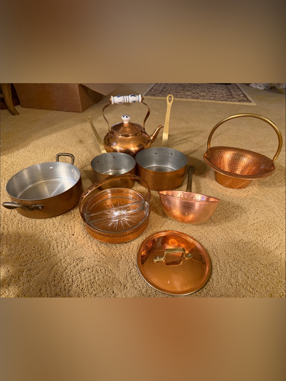 Vintage Copper Kitchen Collection | French Country / European Farmhouse Décor